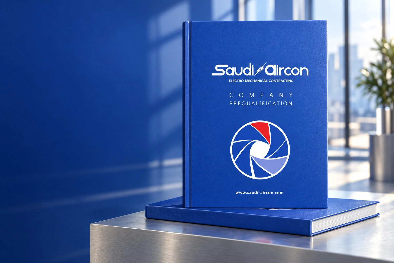 Saudi Aircon — Corporate publishing & website design