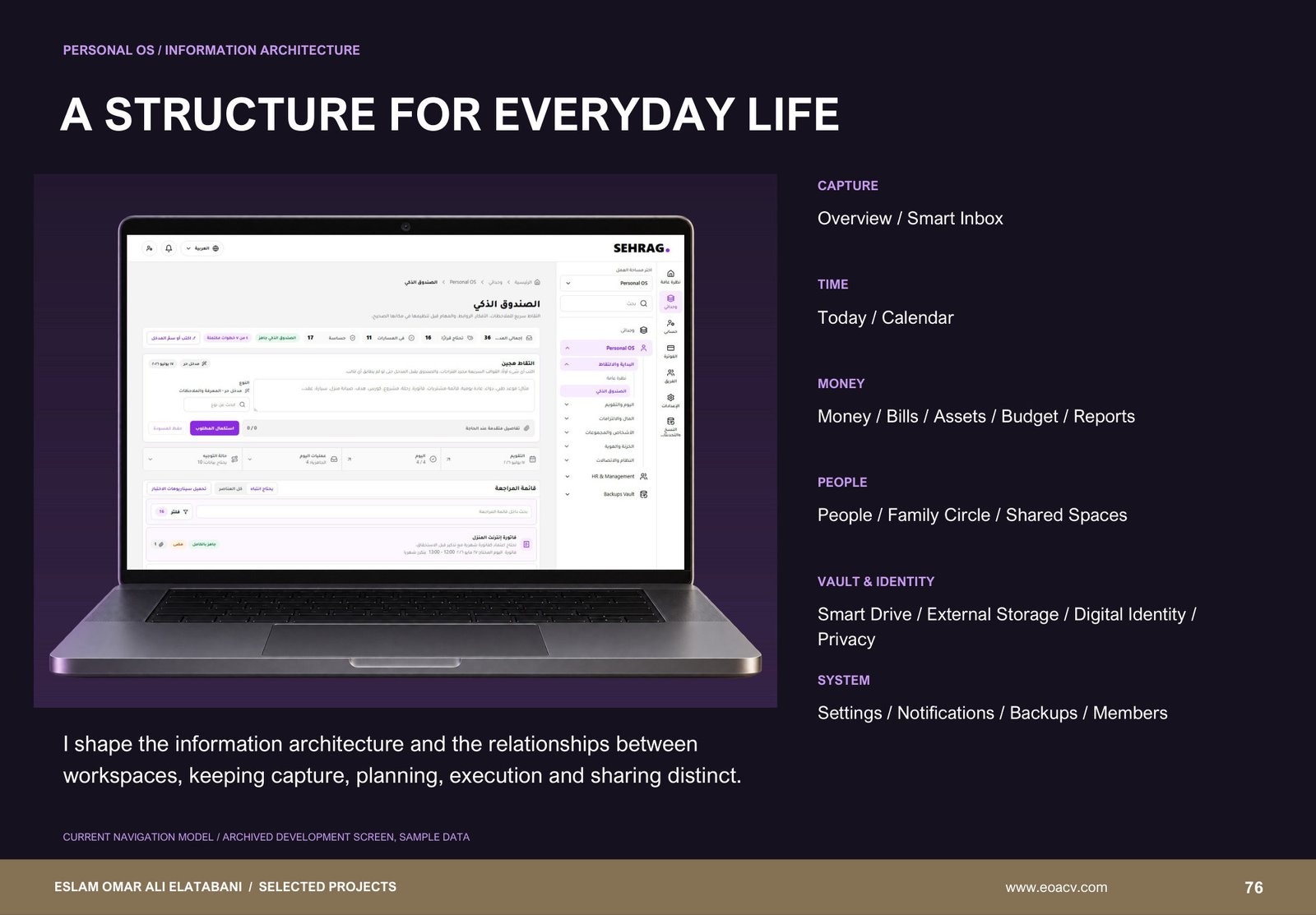 Personal OS | Twenty connected workspaces