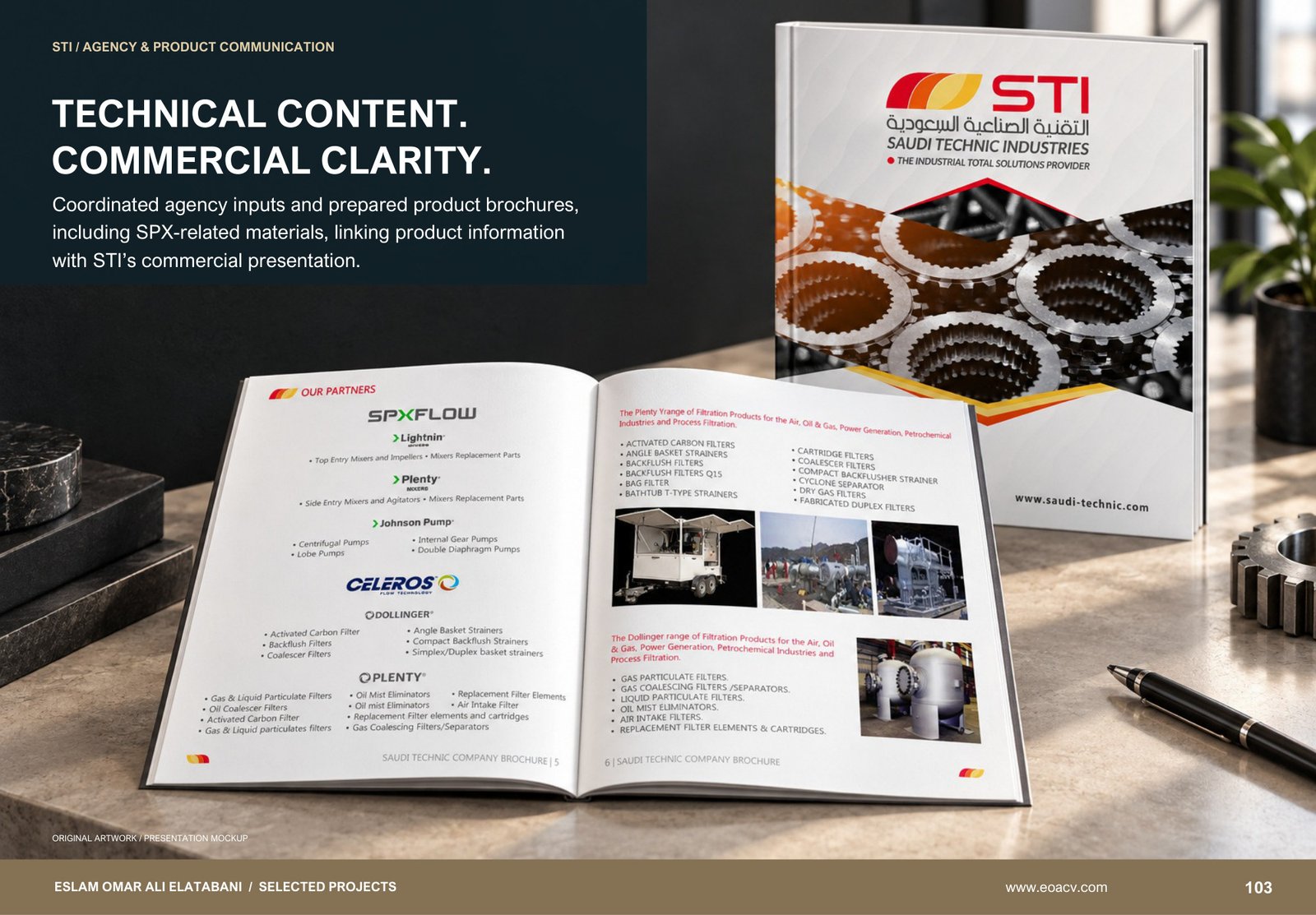 STI — الوكالات ومحتوى المنتجات