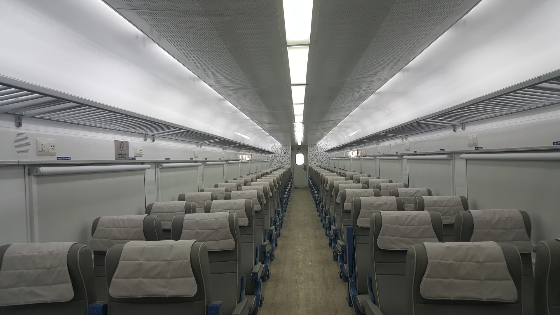 Coach 9102 after refurbishment